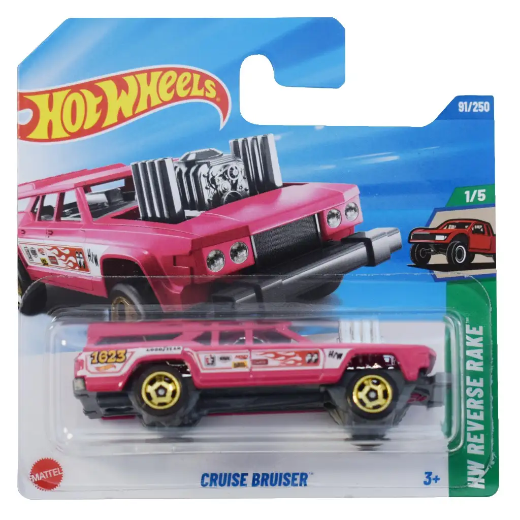 Hot Wheels Cruiser Bruiser ružové autíčko 1 64 Mattel objednať nákup