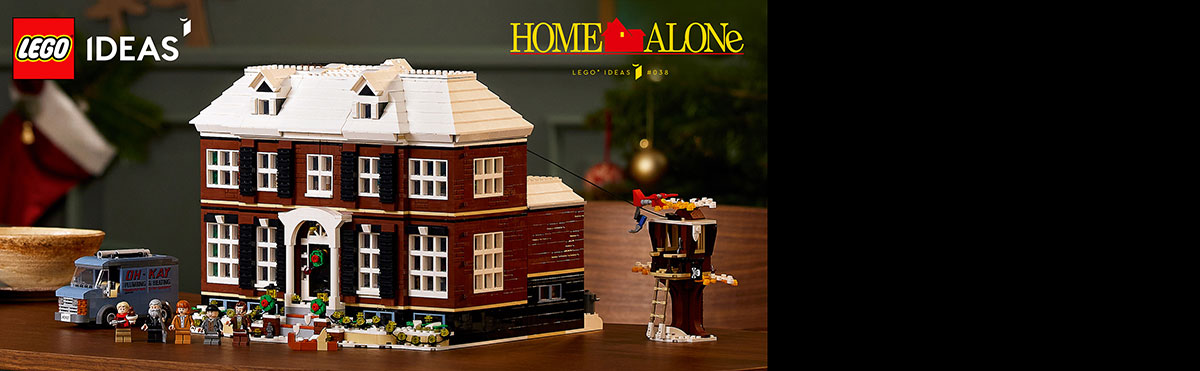 LEGO® Ideas: Sám doma Útek pred zlodejmi (21330)