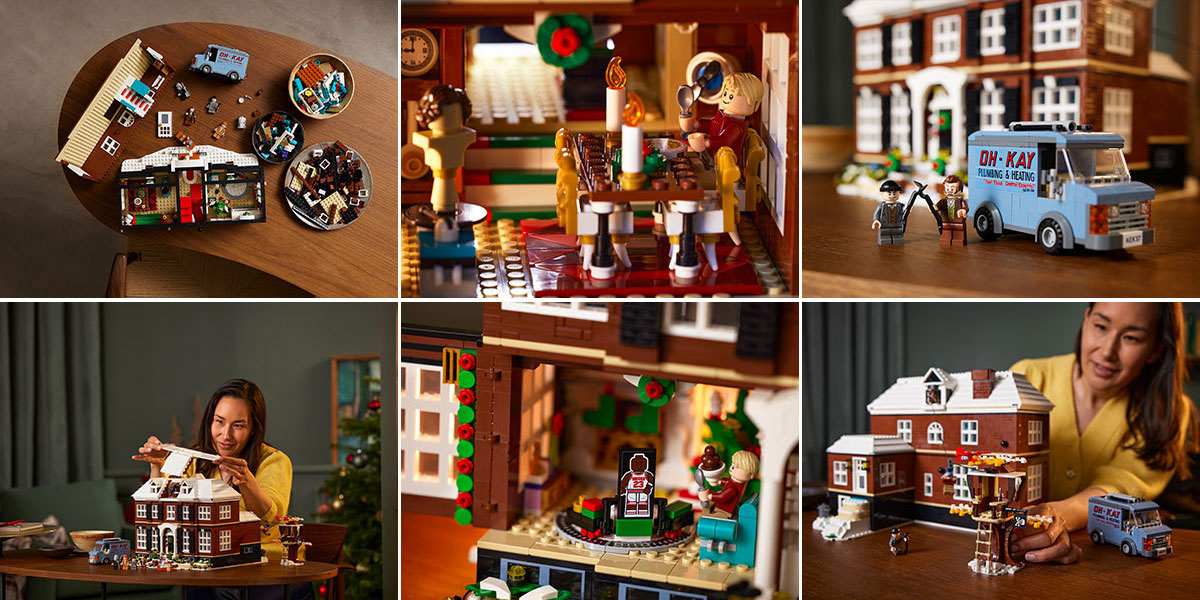 LEGO® Ideas: Sám doma Útek pred zlodejmi (21330)