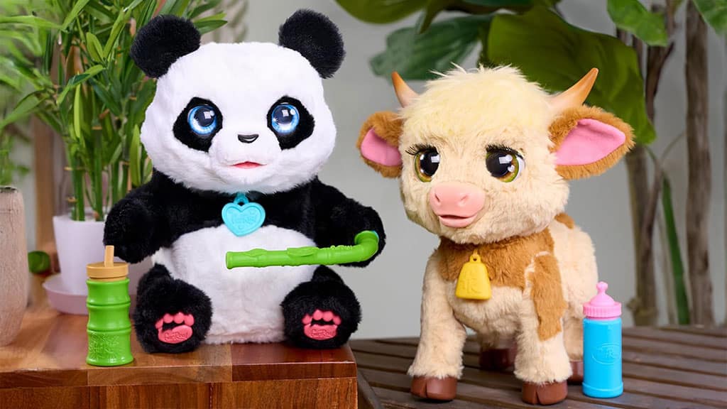 Just Play furReal Coco, kotúľajúca sa panda