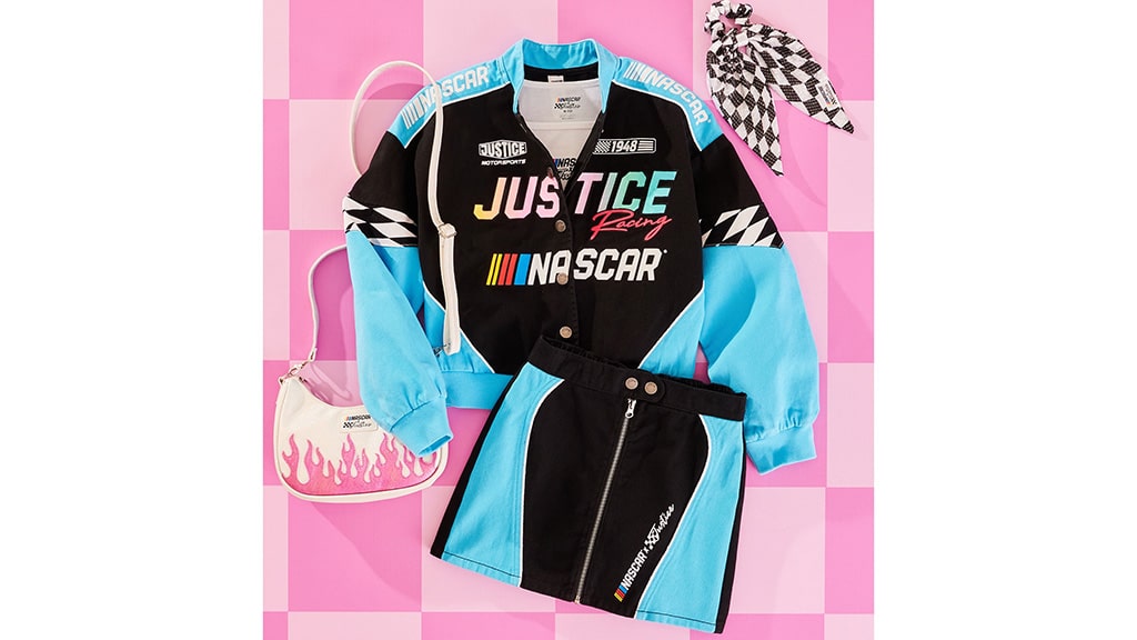 Kolekcia Justice NASCAR rýchlo prináša módu pre tínedžerov
