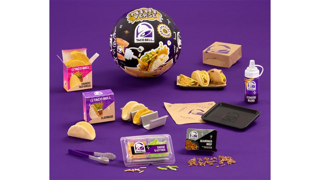 Buď kreatívny s Crunchwrapmi a kolekciou MGA Miniverse Make It Mini Taco Bell!