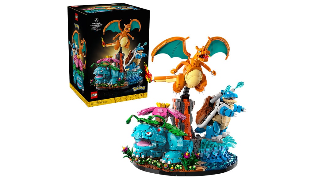 LEGO predstavil nové Pokémon hračky