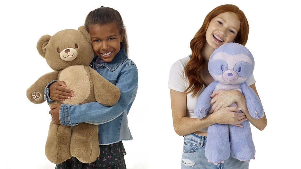 Plnené hračky Build-A-Bear srdcové objatia sa vracajú
