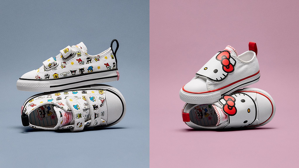 Táto nová kolekcia Converse Hello Kitty je roztomilá od hlavy po päty