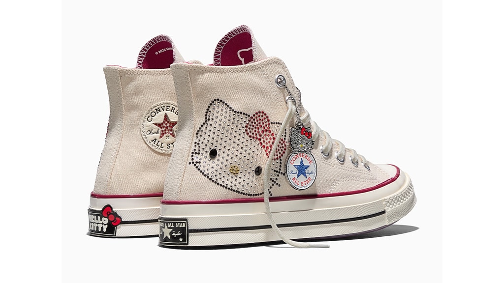 Táto nová kolekcia Converse Hello Kitty je roztomilá od hlavy po päty