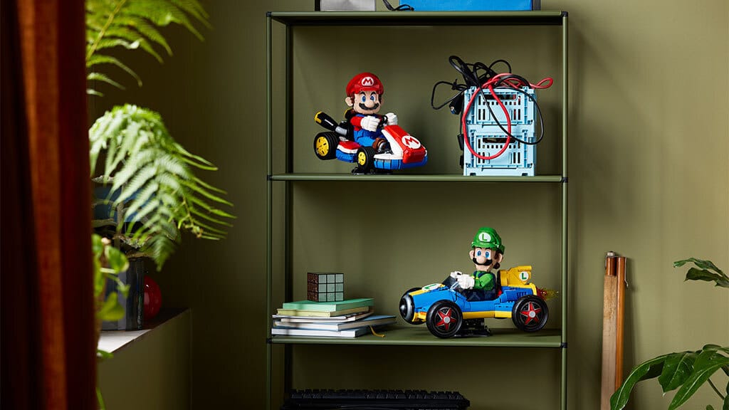 Smer na pretekársku dráhu s novým LEGO Super Mario: Mario Kart Luigi setom!
