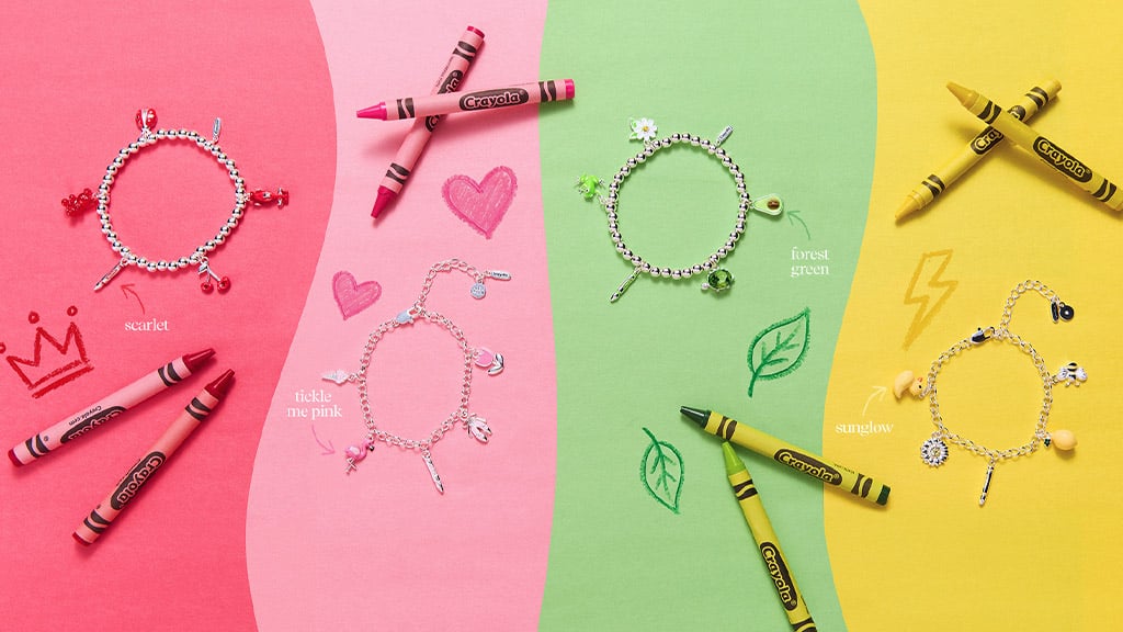 Ukáž svoje pravé farby s náramkami Alex and Ani Crayola!