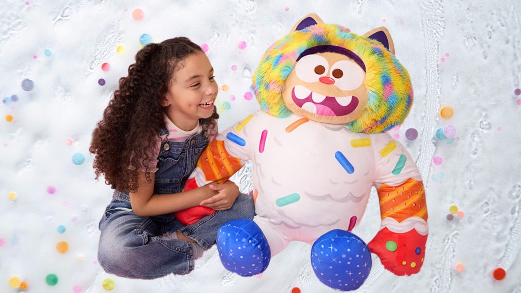 Spin Master Gabi bábik: Jumbo Cookie Bobby plyšová postava