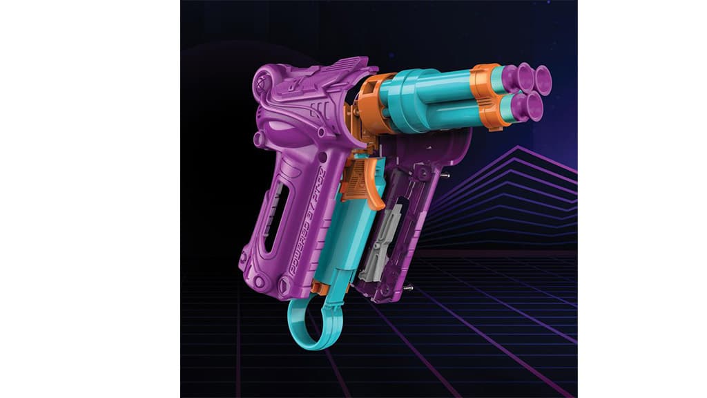 Prime Time Toys Dart Zone Postav si sám Trojhlavňová penová zbraň