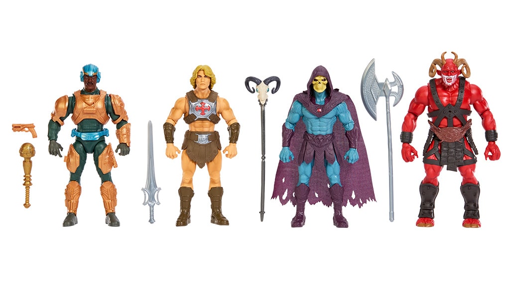 Tieto Mattel He-Man - Pán sveta hračky a figúrky vydržia navždy