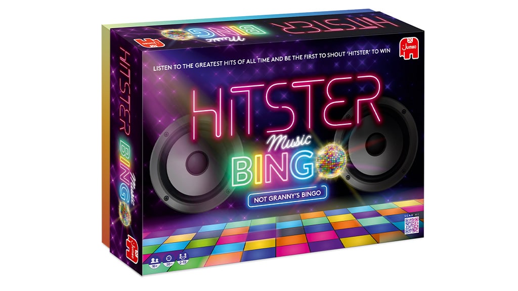 Jumbo Hitster Music Bingo kvíz spoločenská hra