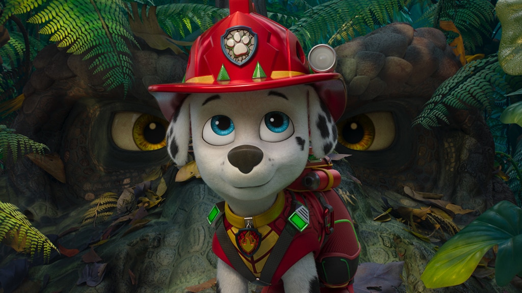 Hrdinovia Paw Patrol bojujú proti vyhynutiu vo filme Paw Patrol: Dinosaurus