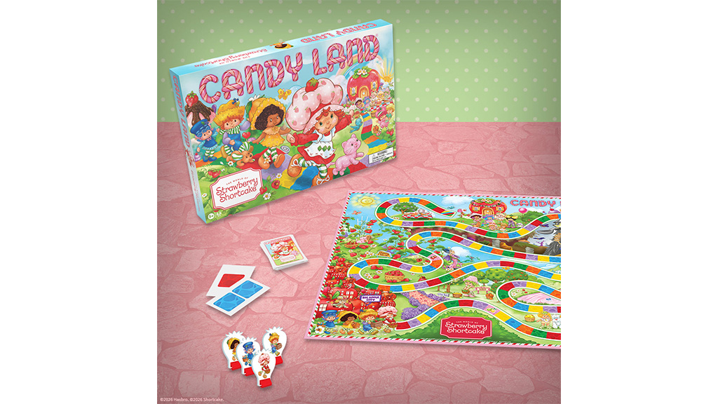 Tieto spoločenské hry Strawberry Shortcake Candy Land a Monopoly sú sladkými pochúťkami pre deti