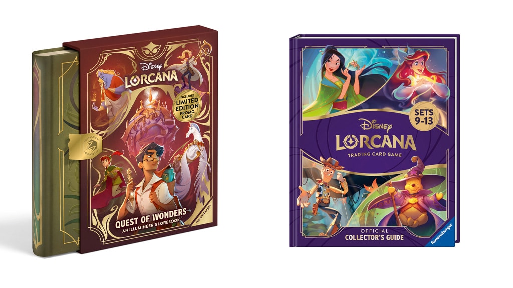 Objav príbeh Disney Lorcana s novými hernými knihami od Ravensburgera