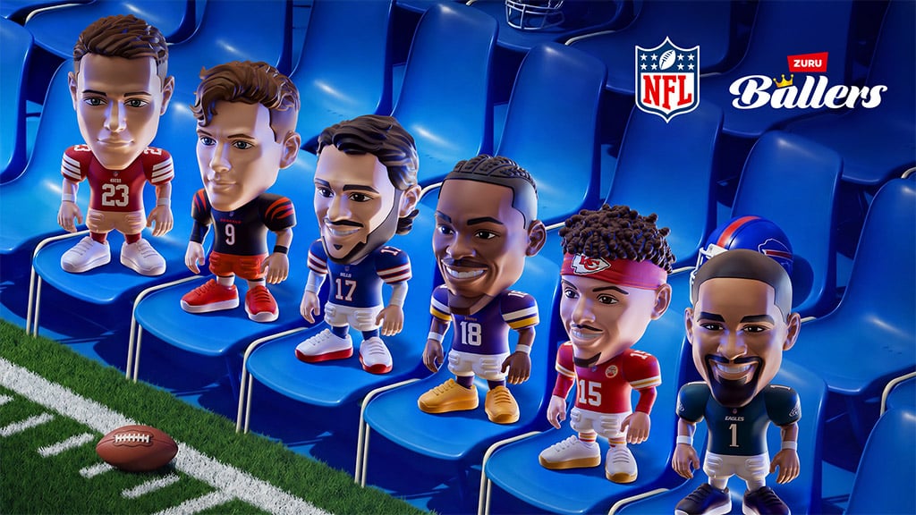 ZURU odštartuje futbalovú sezónu s novými NFL Ballers