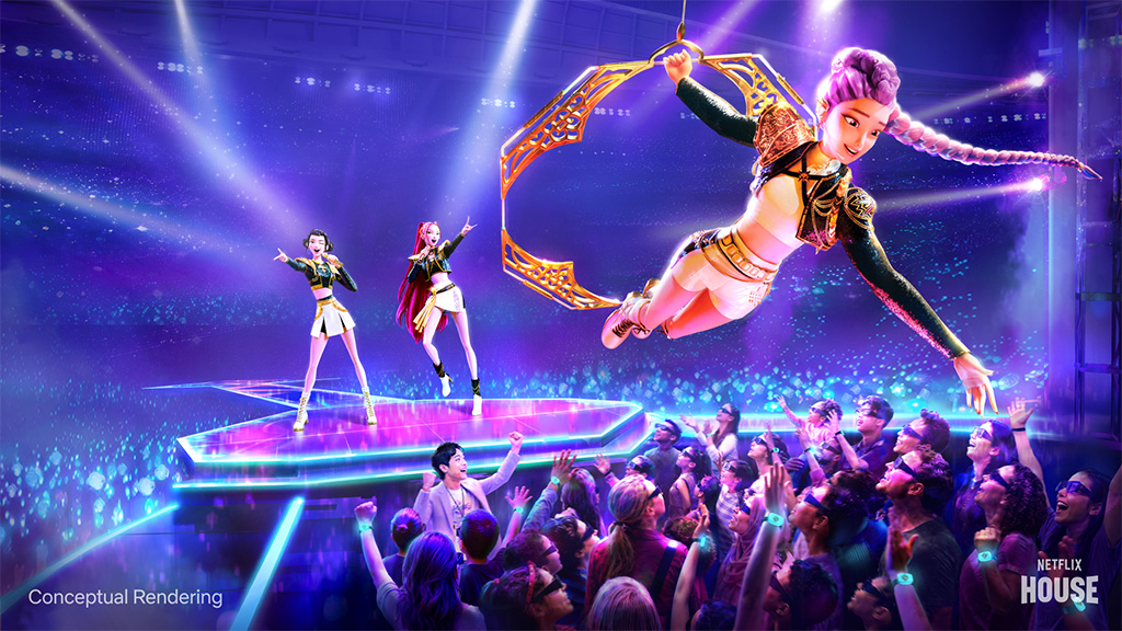 Dom Netflixu sa zlatom pokryje s interaktívnym K-Pop Lovcom démonov