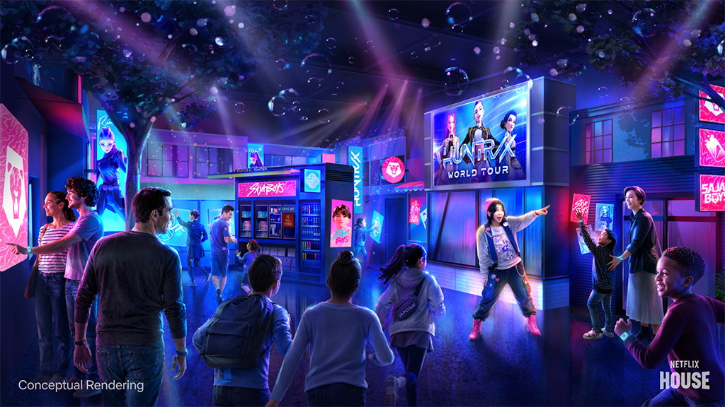 Dom Netflixu sa zlatom pokryje s interaktívnym K-Pop Lovcom démonov