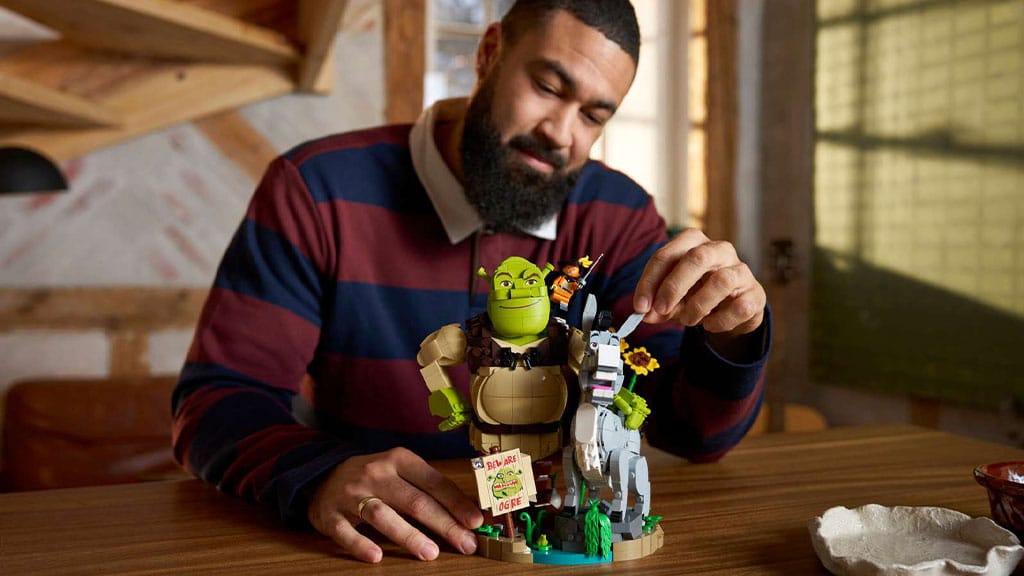LEGO Ideas Shrek, Donkey a Puss in Boots set