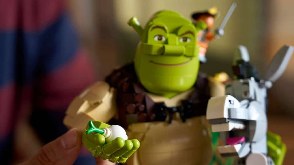LEGO Ideas Shrek, Donkey a Puss in Boots set