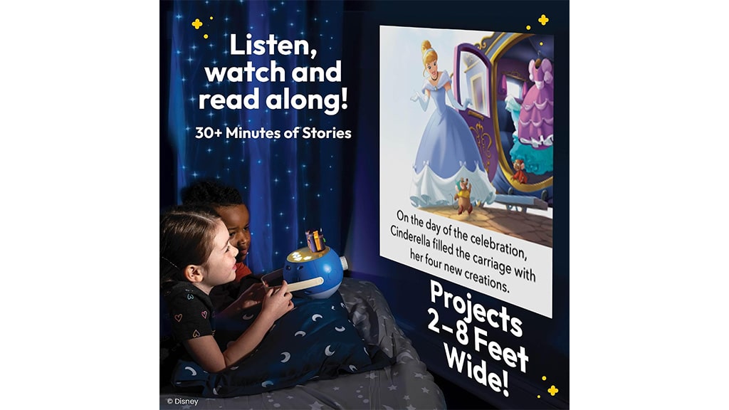 Zažite kúzlo Disney princezien s novou figúrkou Luna rozprávkovej projektora!