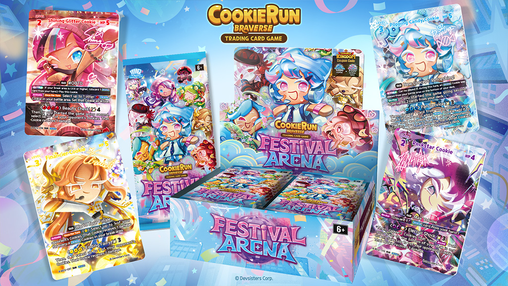 Braverse TCG superhviezda prináša sušienky do Festival Arena Booster balíka