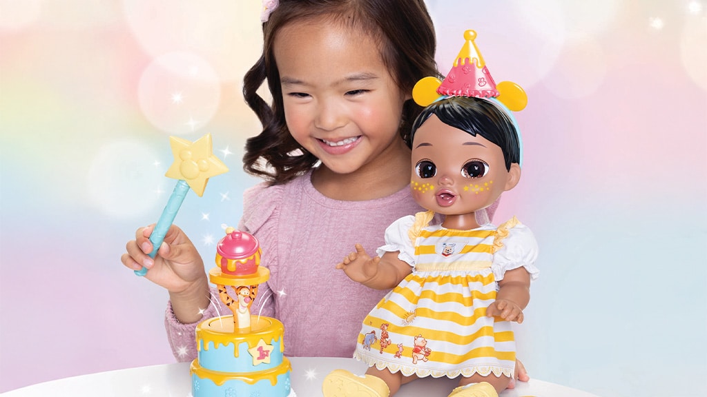 JAKKS Pacific Disney Darlings Magické narodeninové prekvapenia Winnie the Pooh