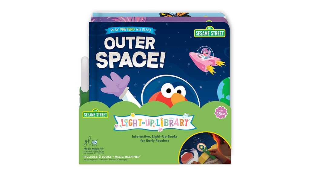 Osvetlite svoju knižnicu s novými knihami Glo Pals zo Sesame Street