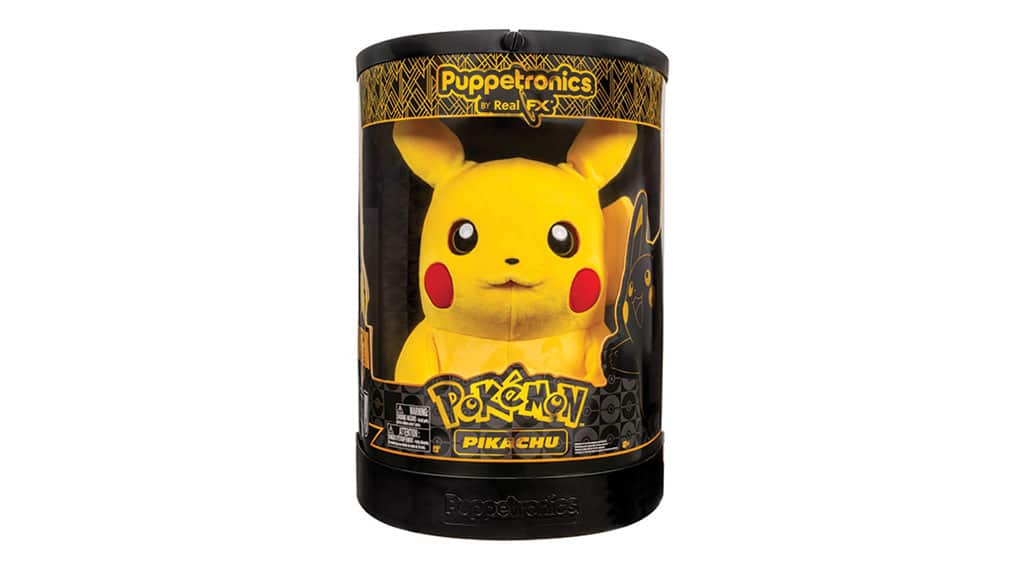Jazwares RealFX Pokémon Pikachu Puppetronic interaktív plyš