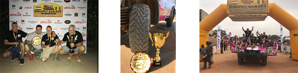 Budapešť - Bamako Rali FINISH
