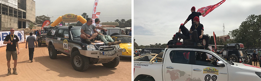 Budapešť - Bamako Rali FINISH