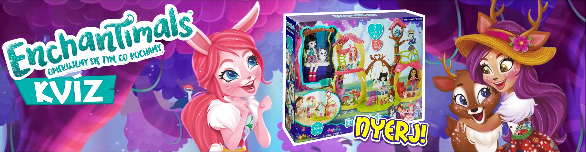Enchantimals Súťaž Kvíz