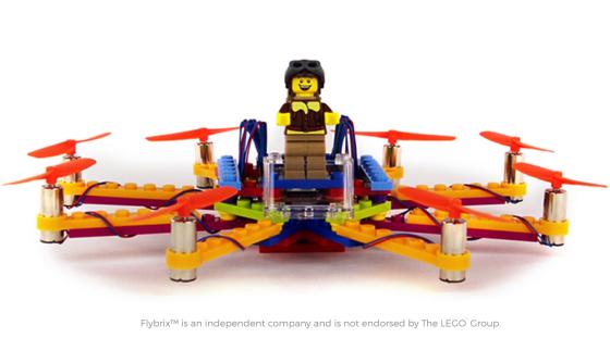 FlyBrix: Postav vlastný Lego drón!