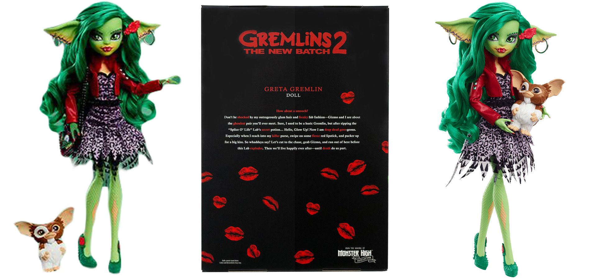 Mattel predstavuje bábiku Greta Gremlin z Monster High Skullector