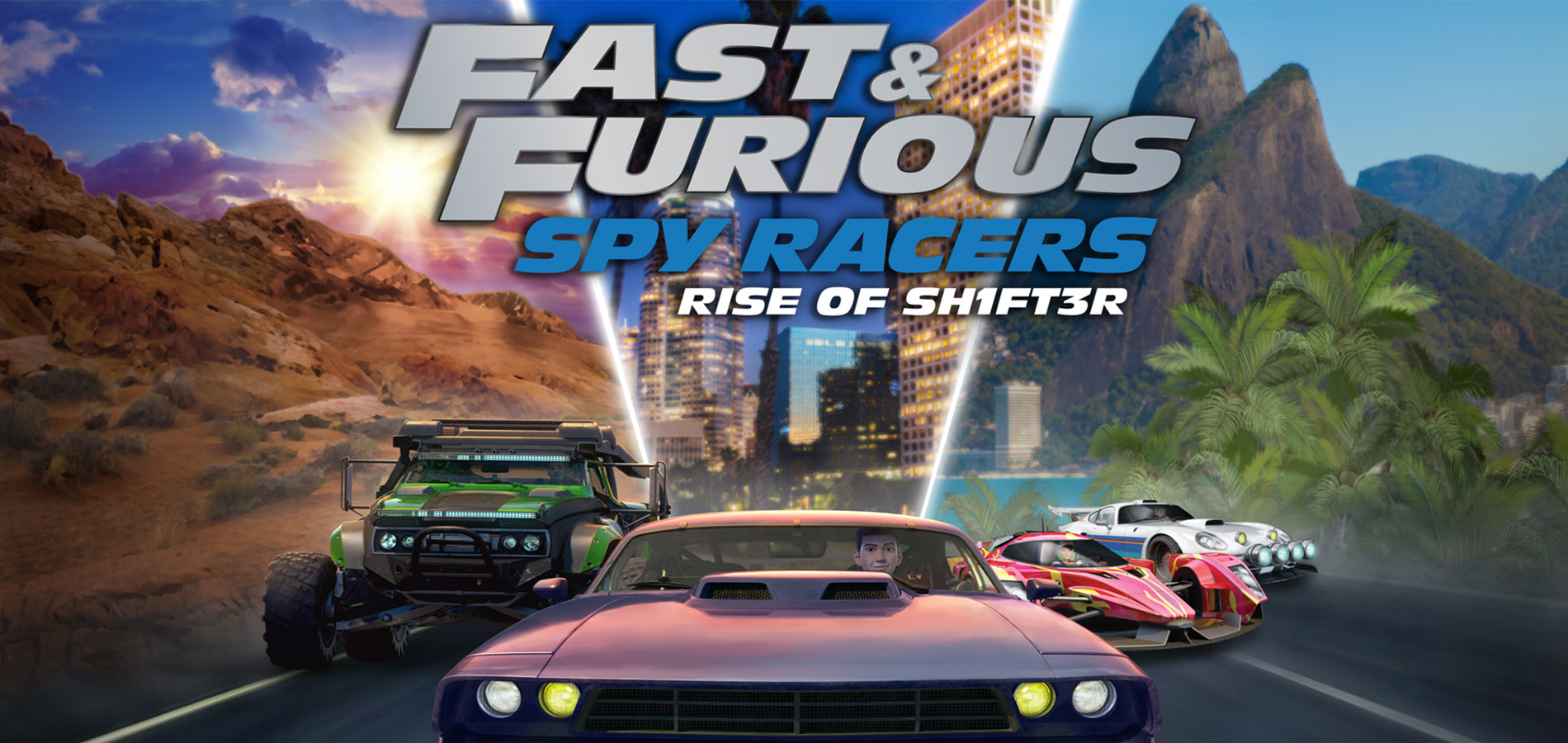 Dostupná videohra Spy Racers Rise of SH1FT3R