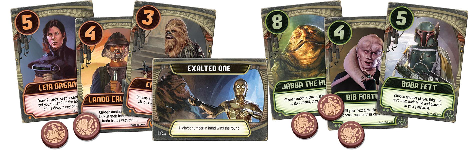 Z-Man Games oblieka ocenenú hru Love Letter do Star Wars kabátu