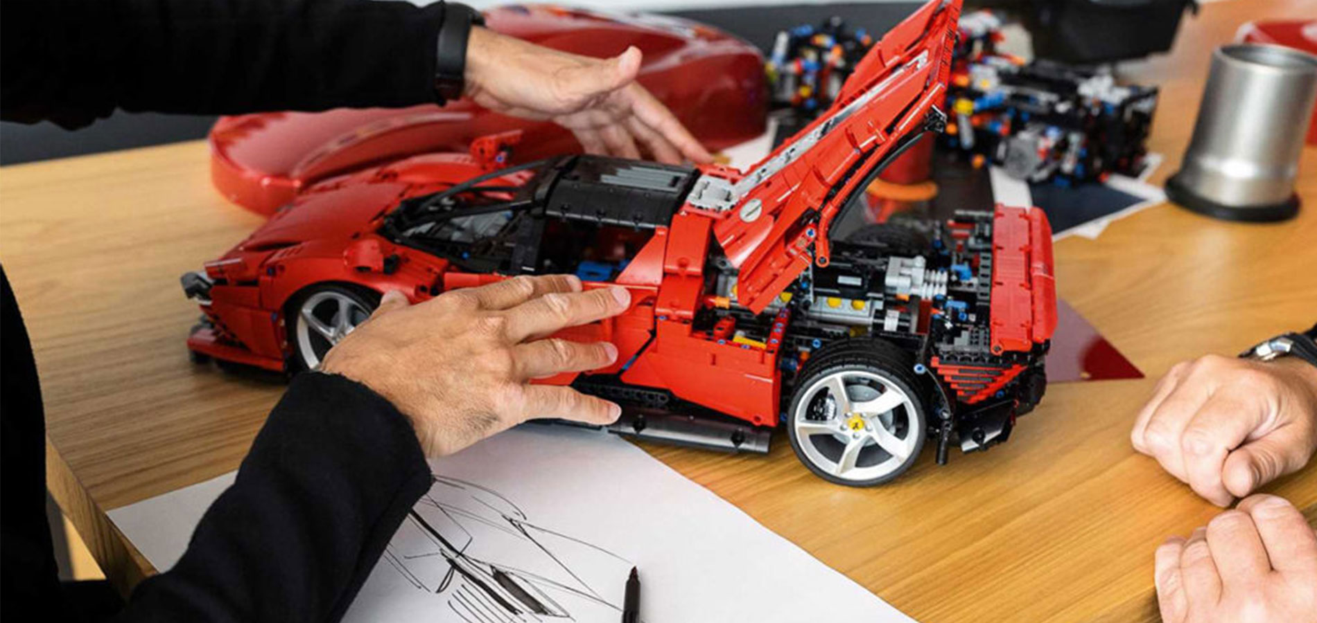 LEGO® Technic predstavil model Ferrari Daytona SP3