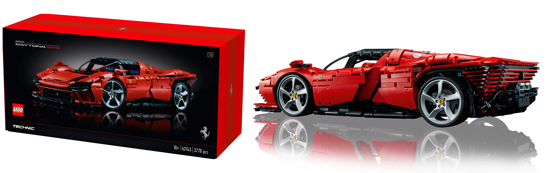 LEGO® Technic predstavil model Ferrari Daytona SP3