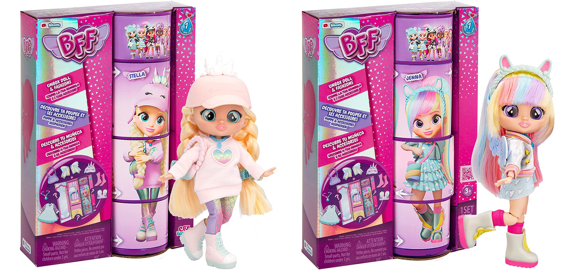 Predstavujeme BFF by Cry Babies, prvú módnu bábiku od IMC Toys