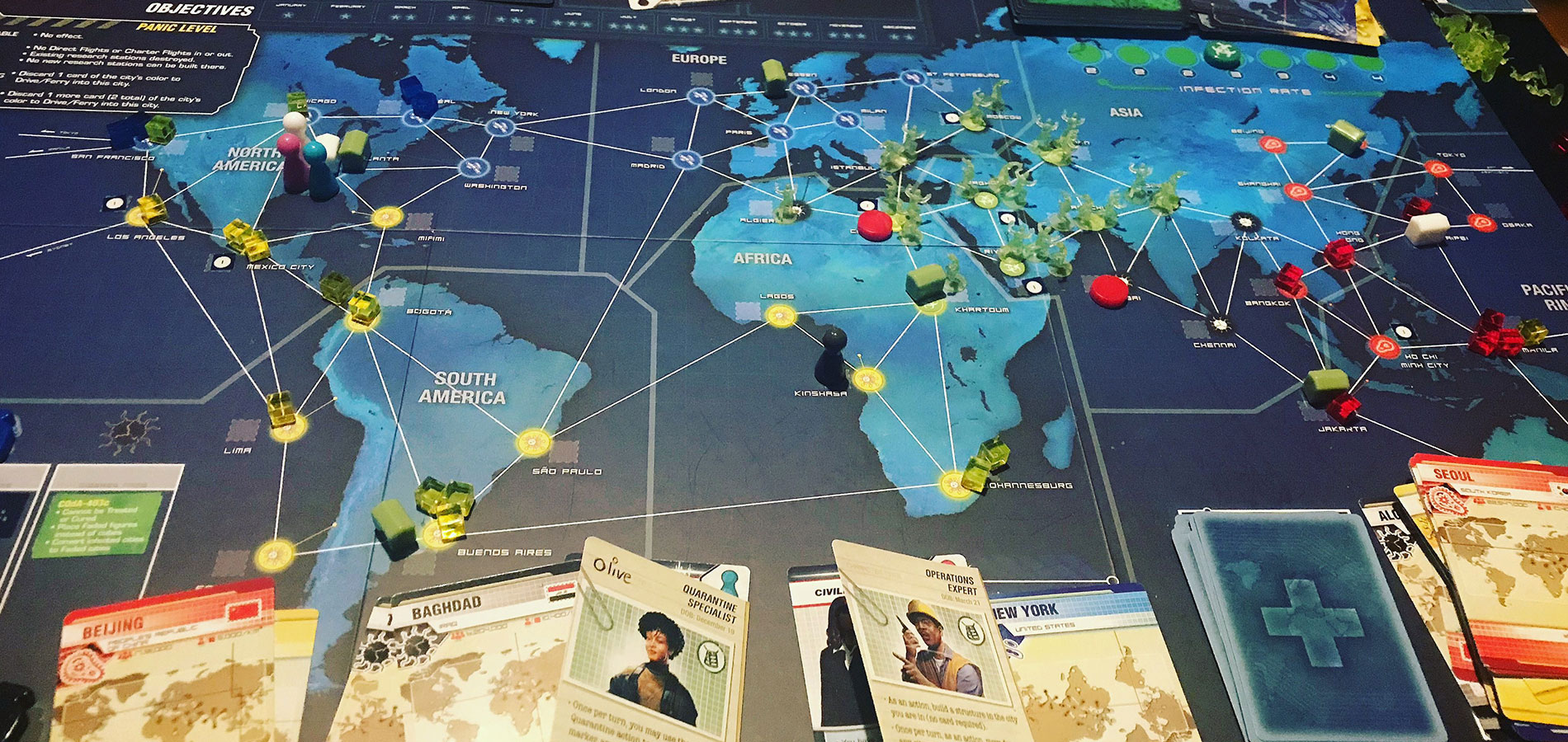 Top 10 spoločenských hier – 2. miesto Pandemic: Legacy - 1. sezóna