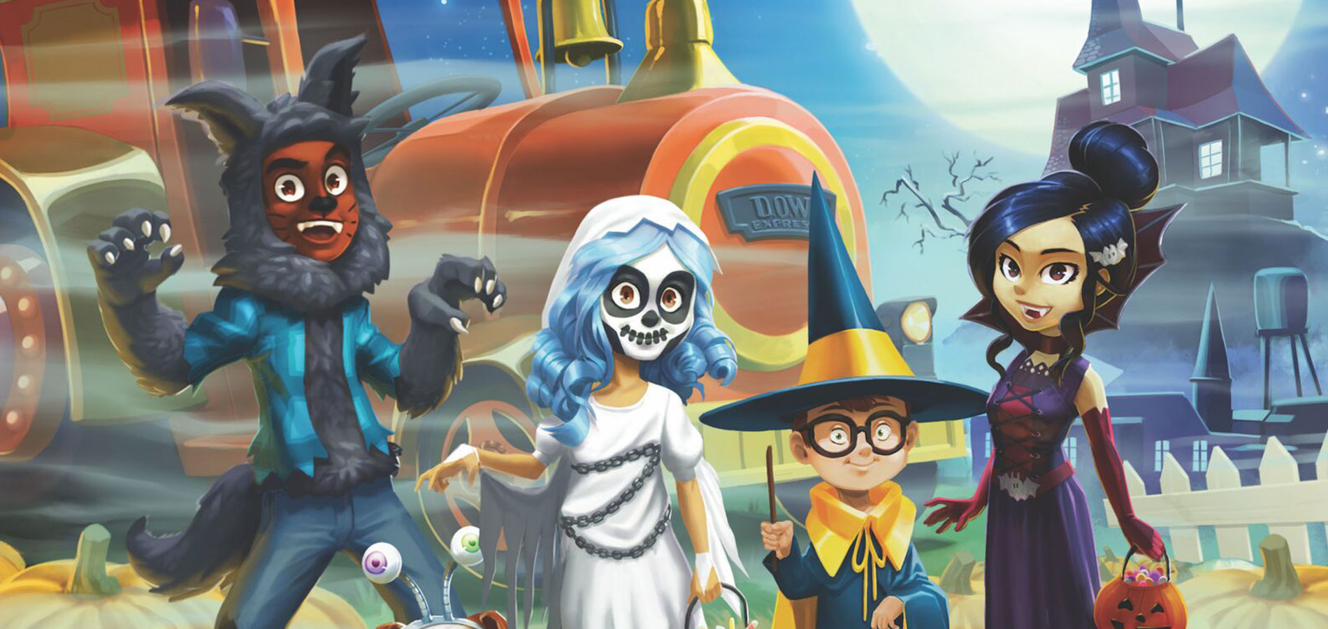 Asmodee predstavuje hru Ticket to Ride: Ghost Train