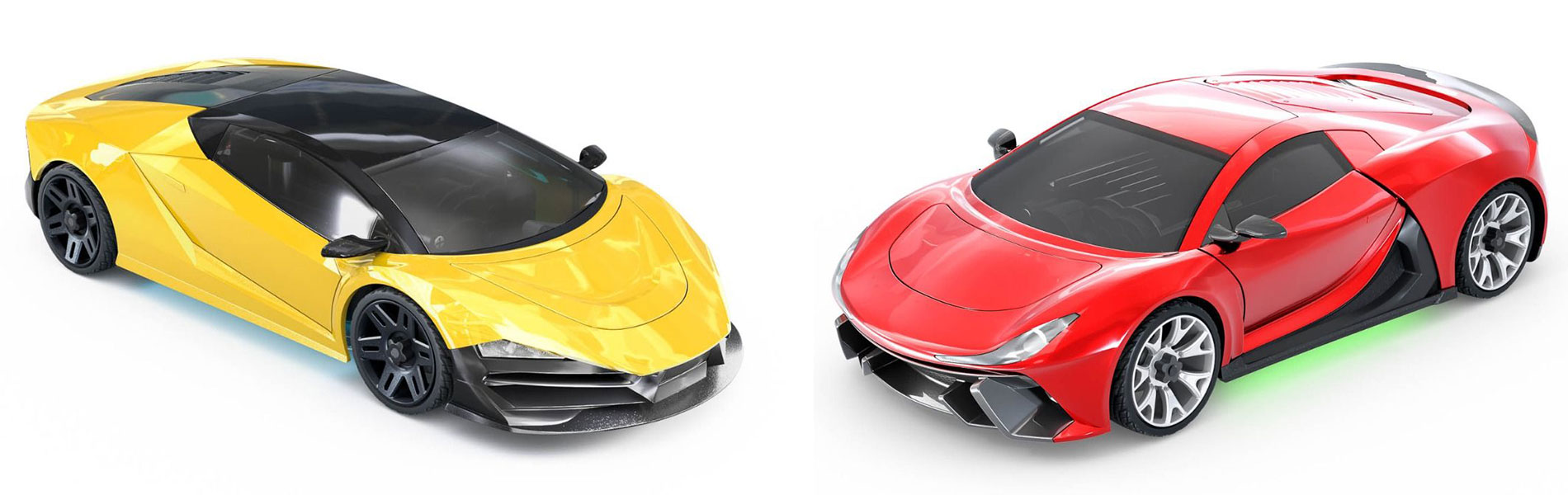 Hexbug spúšťa Hexmods diaľkovo ovládané autá