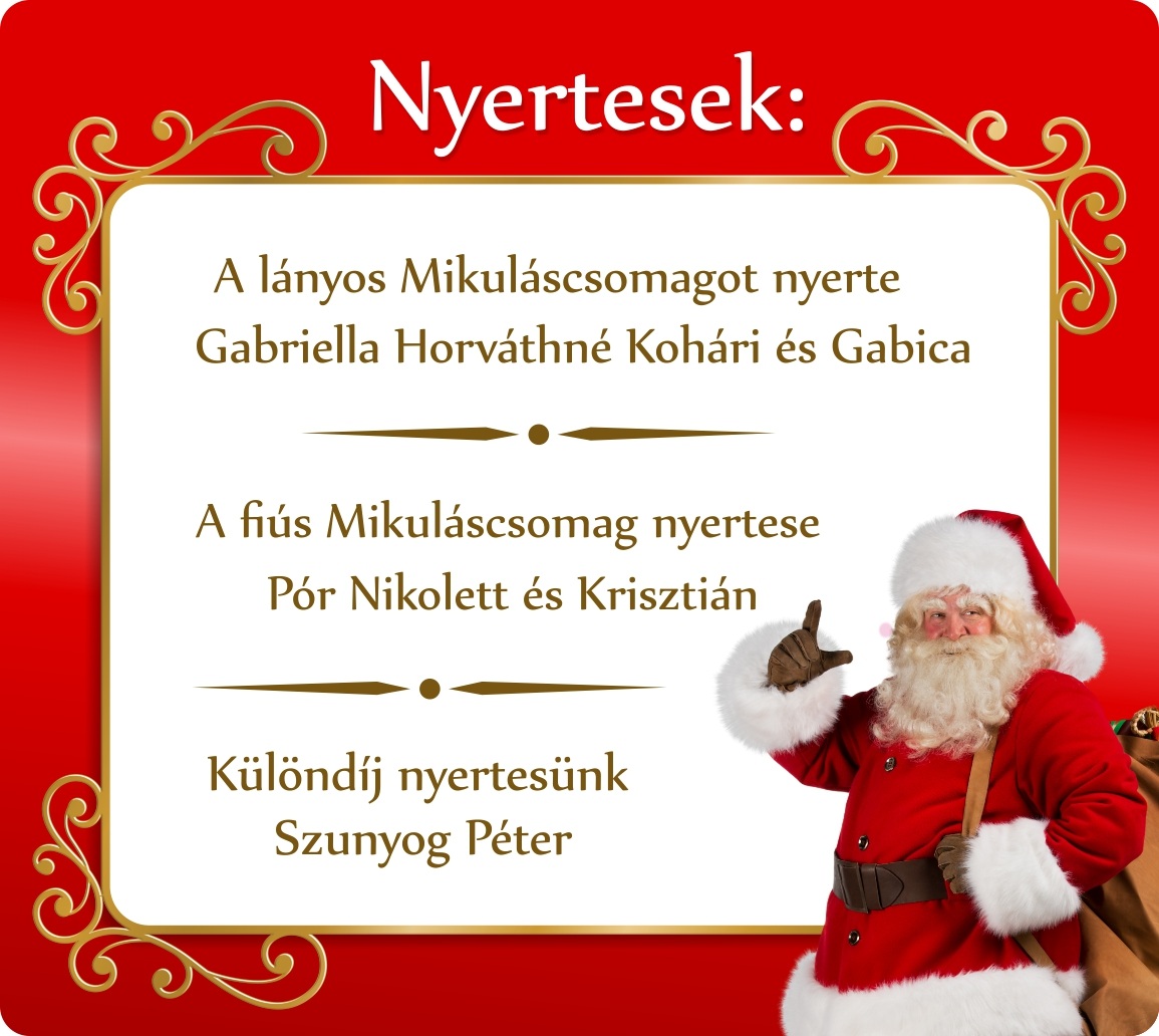 Vyhraj Mikulášsky balíček - Facebook hra VÝSLEDKY!