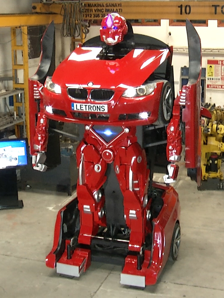 Letrons Antimon: Skutočný Transformers od BMW