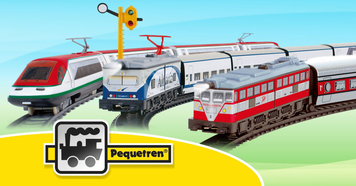 Pequetren realistické železničné sety v širokej ponuke Hračkyshop!