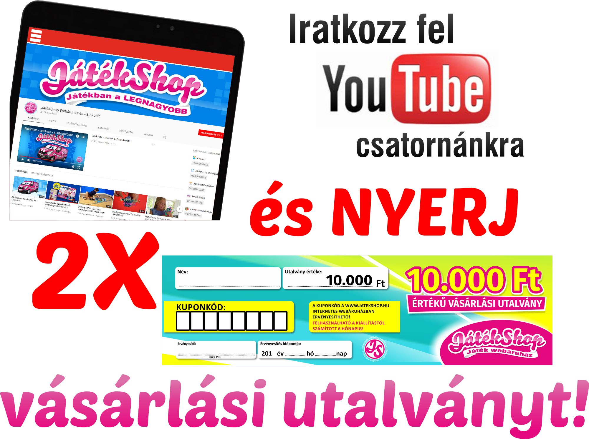 Prihláste sa na náš Youtube kanál a vyhrajte!