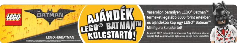 Darček LEGO® Batman kľúčenka