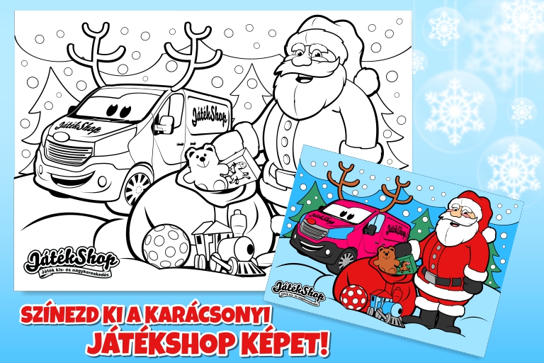 Farbi s Mikulášom a vyhraj hrnček JátékShop!
