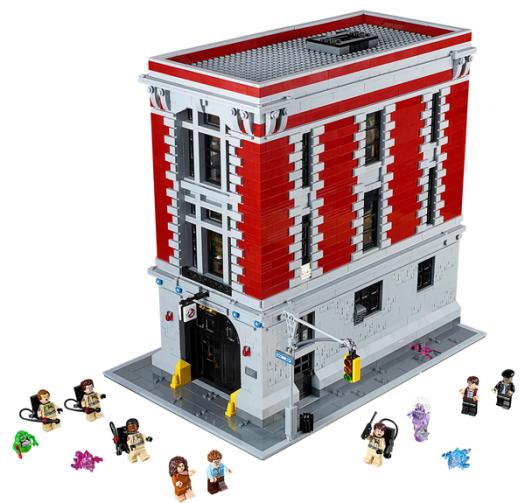Lego Ghostbusters 75827: Hasičská základňa