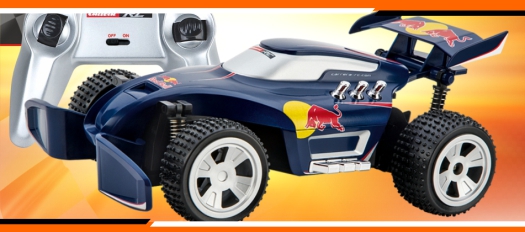 Carrera Red Bull súťaž o diaľkovo ovládané auto